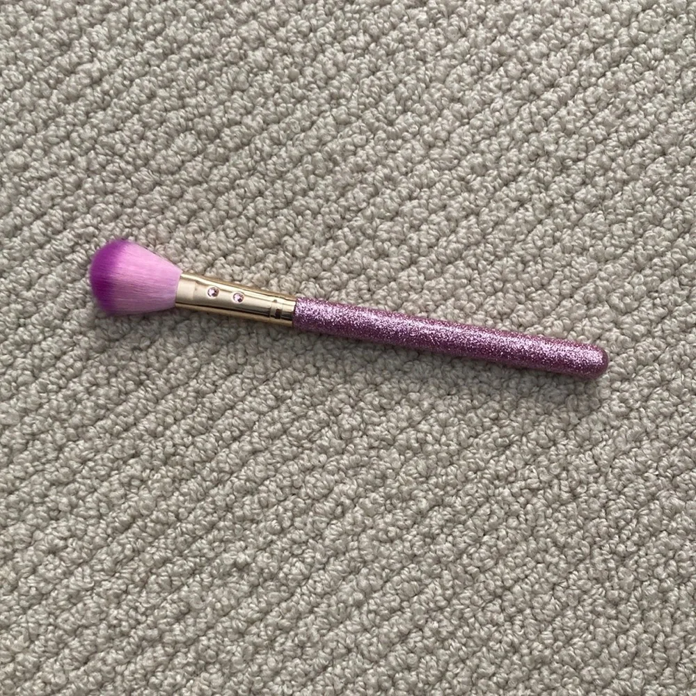 NEW Slmissglam Beauty Makeup Brush Sparkly Pink Ombré Powder Tool NWOT - Picture 1 of 6